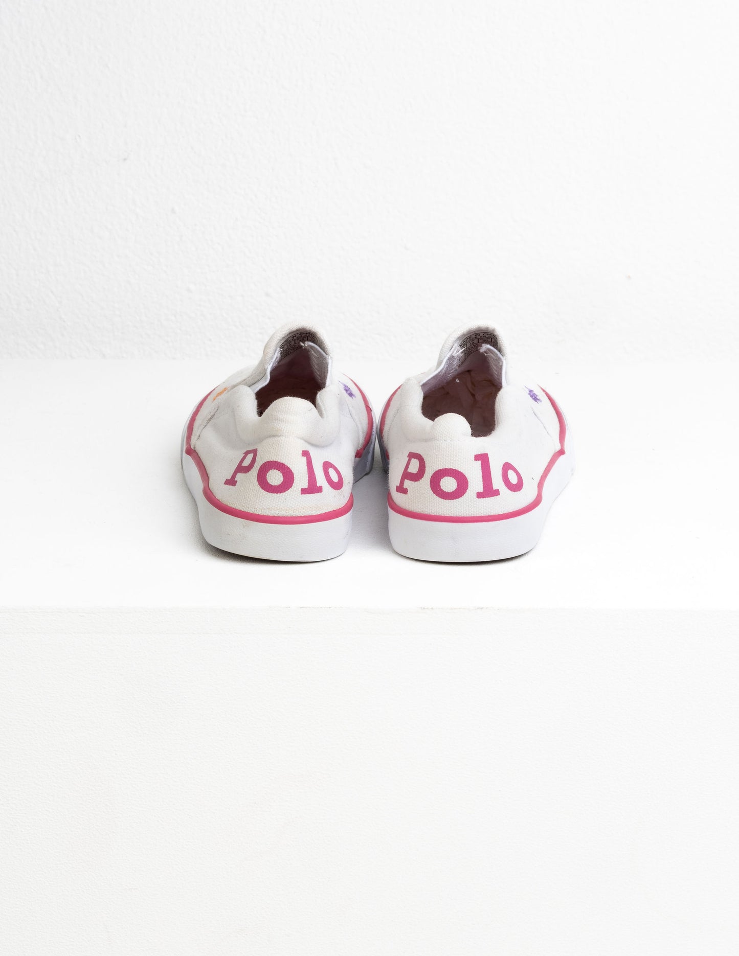 Ralph Lauren Junior Keaton Slipon White/ Pink, Green, Purple, Red EUR 30