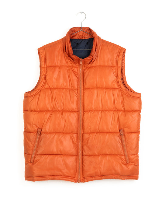 Orange Pufferväst