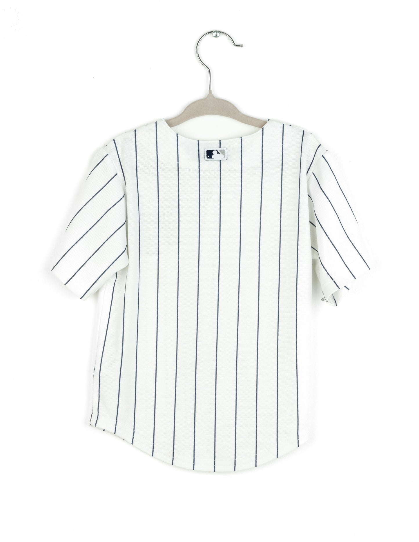 New York Yankees Russell Athletic Boys White Baseball Jersey